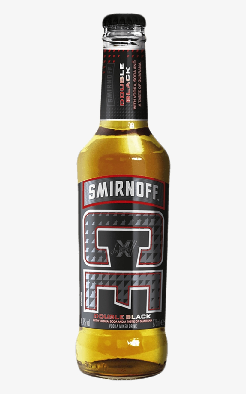 Smirnoff Ice Double Black Cans 10 Pack, transparent png download