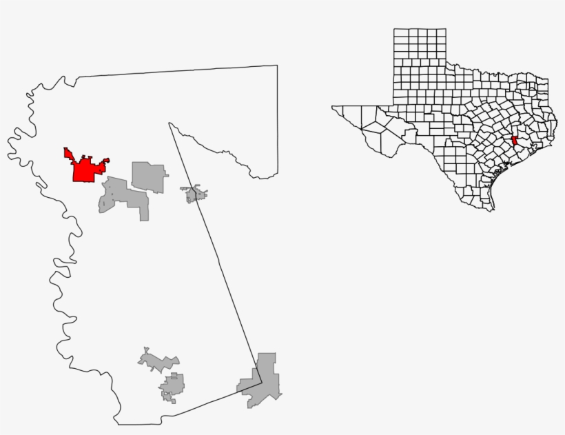 Prairie View Texas Map, transparent png download