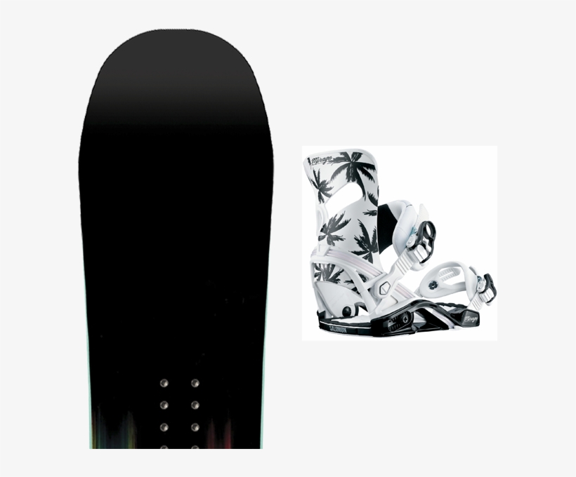 Yes Hel 2018 Salomon Mirage Palm Tree - Salomon Mirage Women Bindings Size M, transparent png download