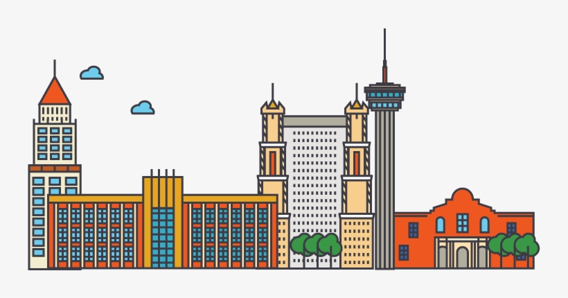 San Antonio - Stock Illustration, transparent png download