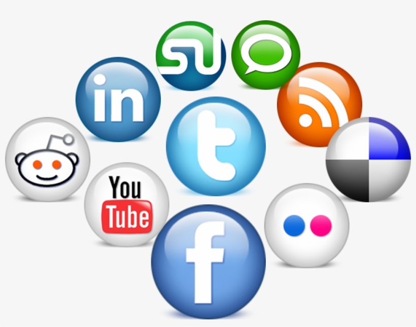 Social Media Icons - Publishing, transparent png download