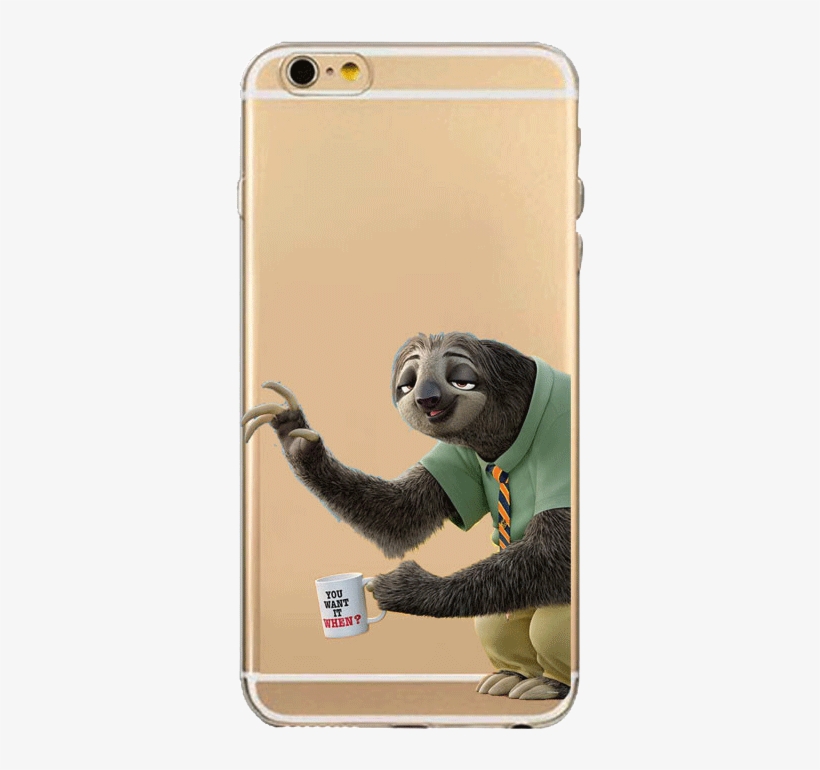 Zootopia Flash Iphone Case Flexible Transparent Silicon - Zootropolis Flash, transparent png download