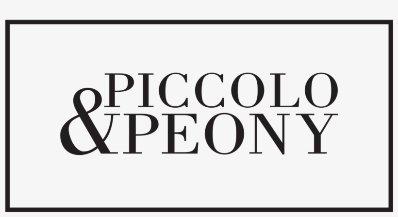 Logo - Piccolo & Peony, transparent png download