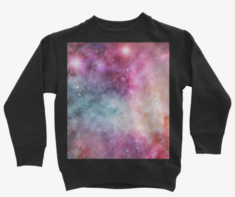 Pastel Nebula Classic Kids Sweatshirt - Sweatshirt, transparent png download