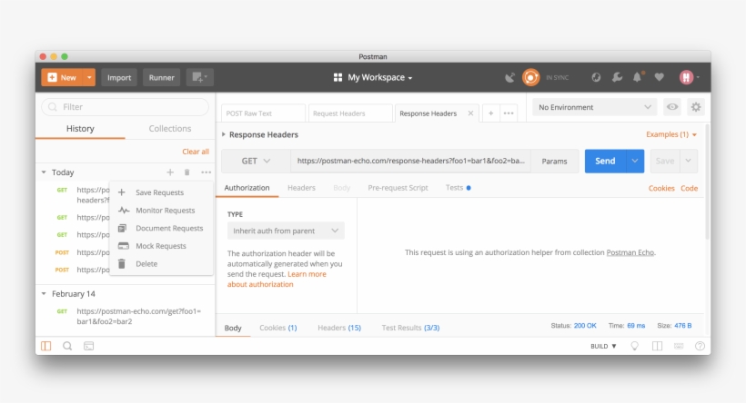 The Same Policy Holds For Collection Runs - Postman Pre Request Database Script, transparent png download