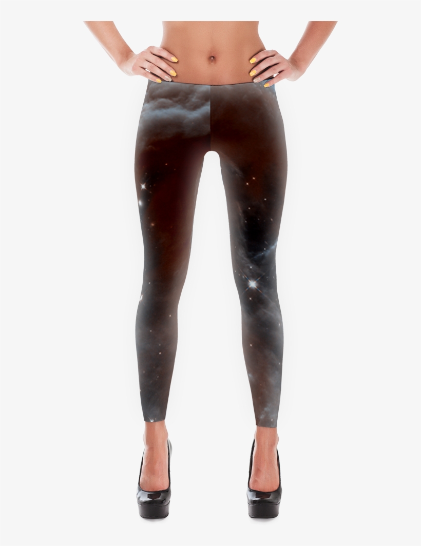 Horsehead Nebula Leggings - Red Flame Leggings, transparent png download