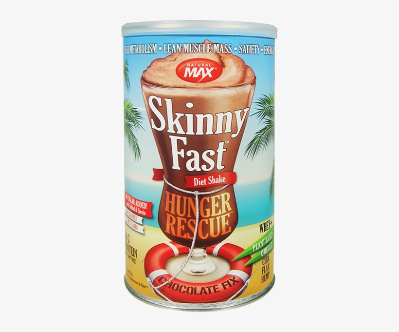 Natmax Skinny Fast Hunger Rescue Powder-483 Gm - Natural Max Skinny Fast Diet Shake - Hunger Rescue, transparent png download