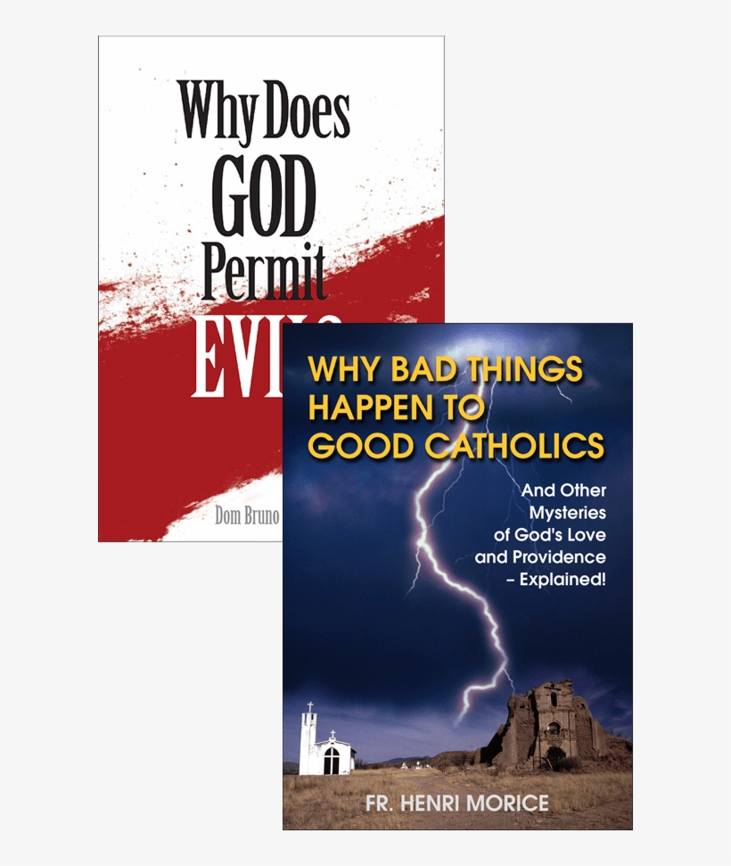 Why Does God Permit Evil Set Book Cover - Does God Permit Evil? By Bruno Webb, transparent png download