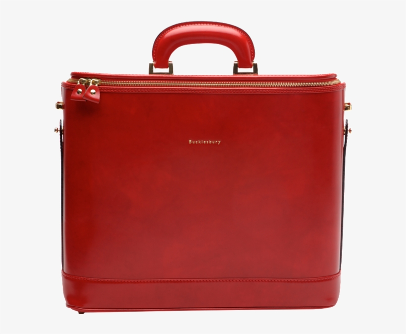 Briefcase Png Red Leather - Laptop Bag For Men & Women, transparent png download