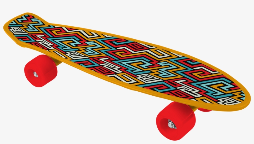 Bored Neon X Skateboard - Aztec, transparent png download