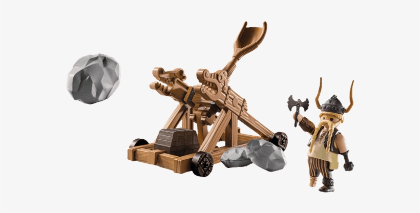 1 Of - Playmobil 9245 Dragons Gobber With Catapult Building, transparent png download