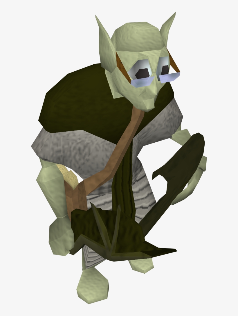 Goblin Scribe - Dorgeshuun Goblin, transparent png download
