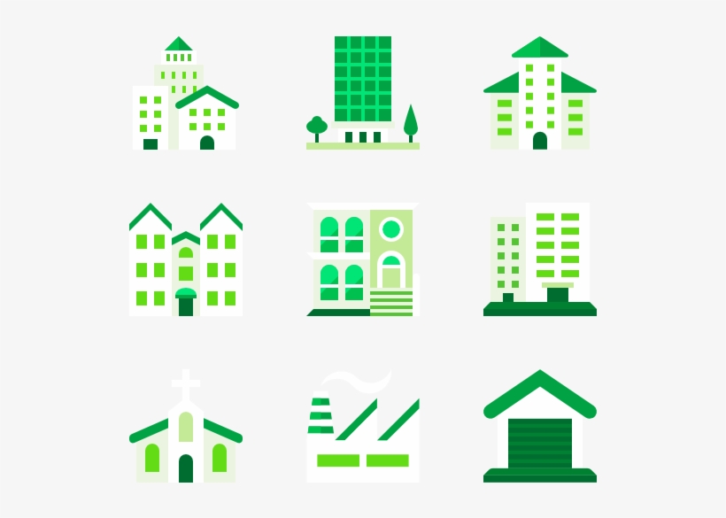 Buildings - Icon, transparent png download