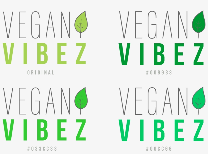 Bold, Modern, Fashion Logo Design For Vegan Vibez In - Graphic Design, transparent png download