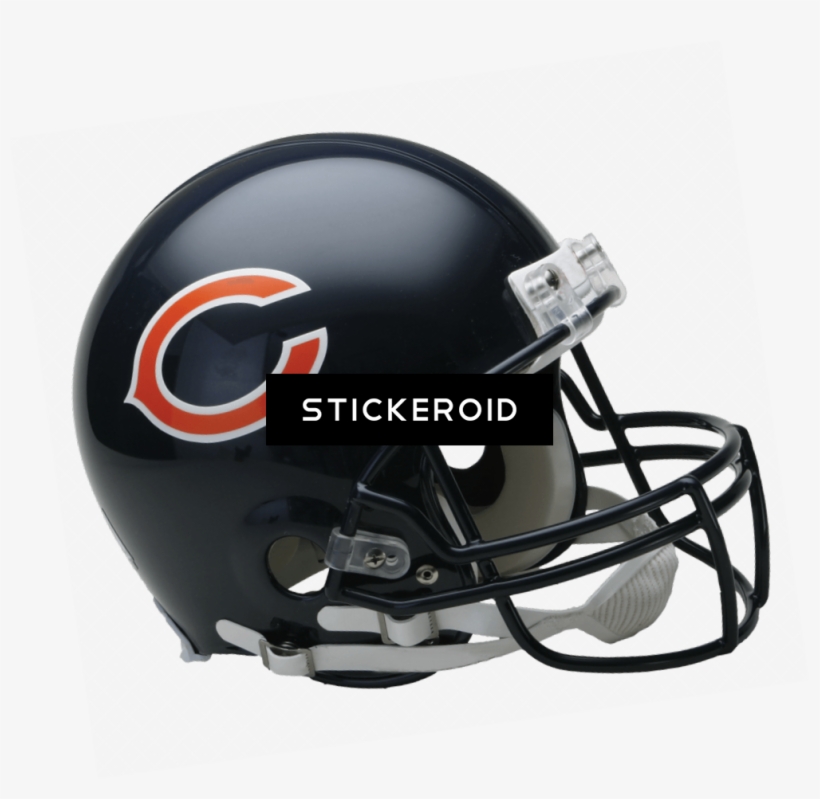 Chicago Bears Helmet - Football Helmet Bears Png, transparent png download