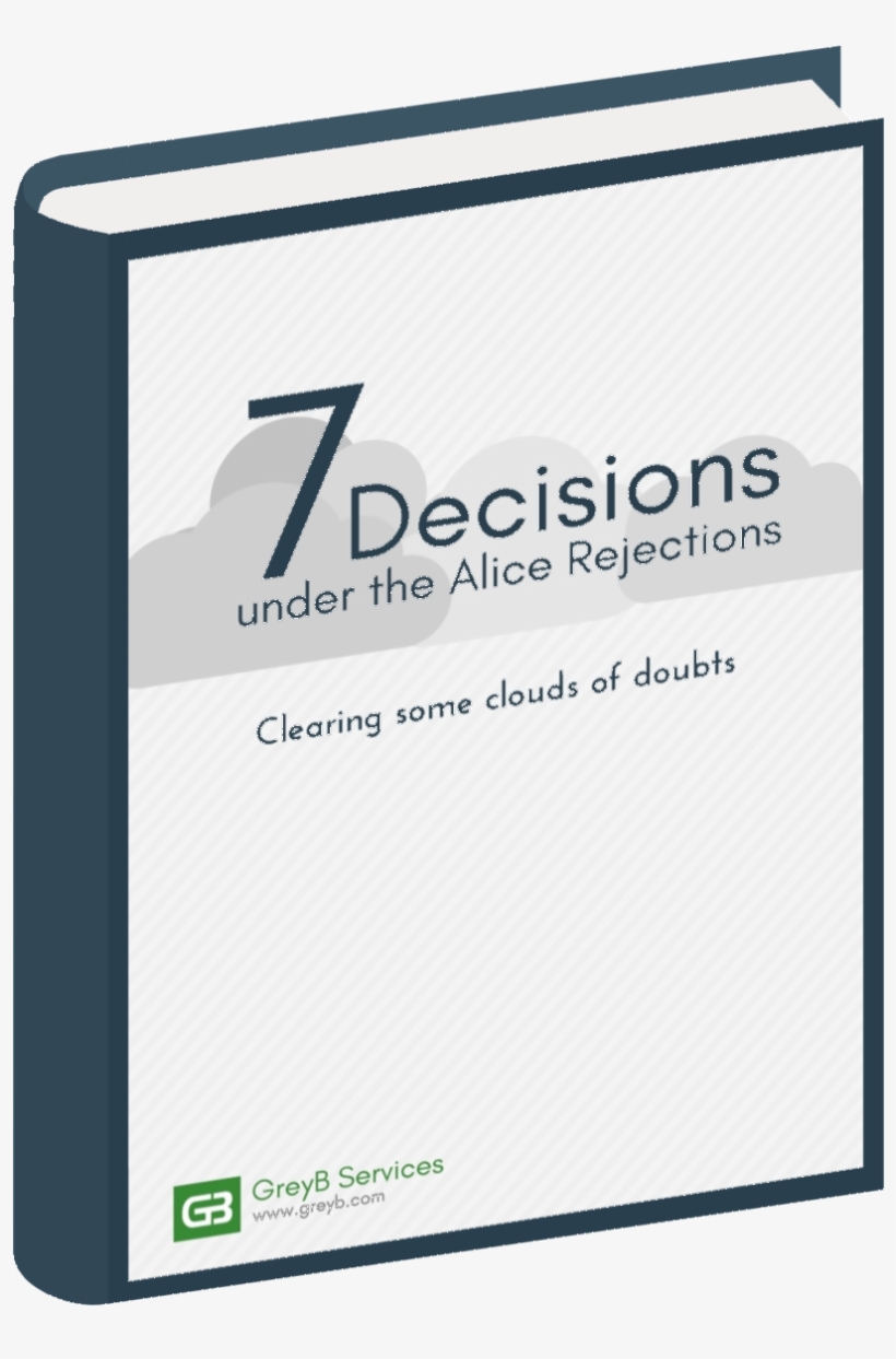 7 Patent Cases Where Patent Overcame Alice Based 101 - Paper, transparent png download