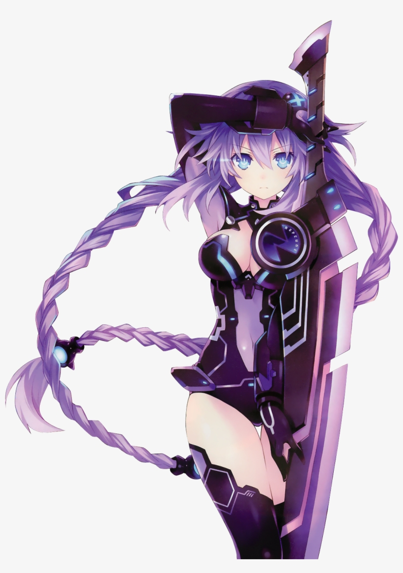 Choujigen Game Neptune - Purple Heart Neptunia Sword, transparent png download
