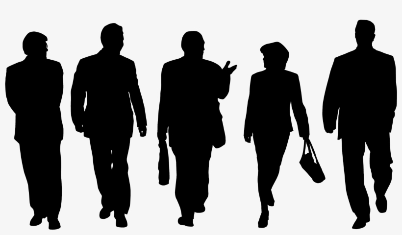 Business Management Consulting Business People Silhouette - Conference Of Parliamentary Committees For Union Affairs, transparent png download