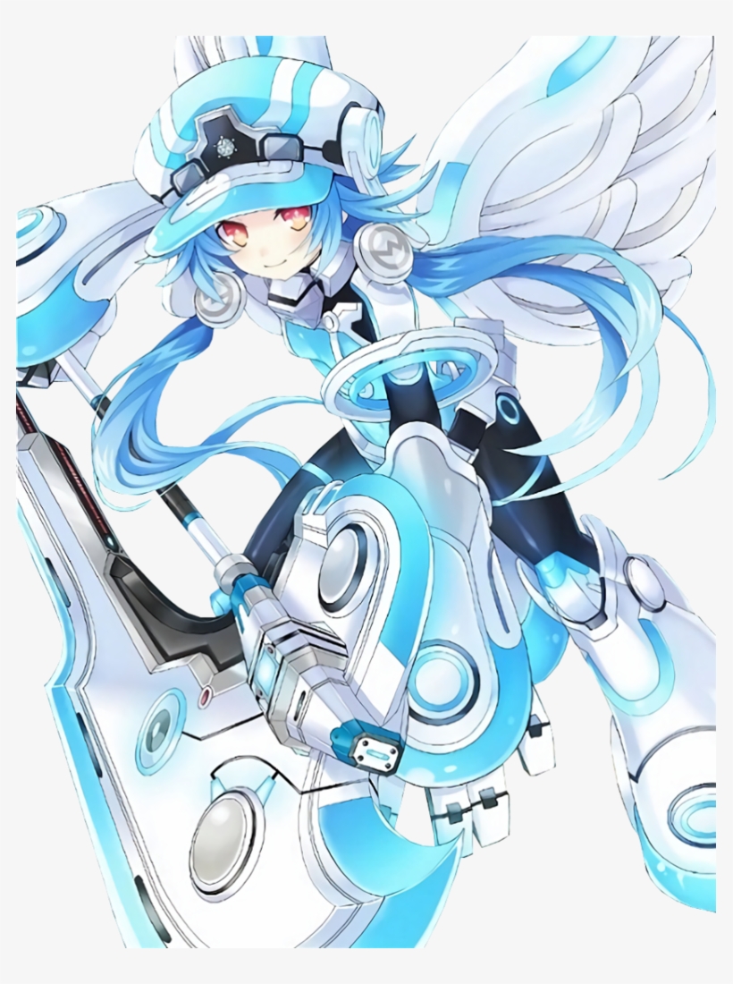 White Heart Next Render By Jessymoonn Anime Characters, - White Heart Next, transparent png download