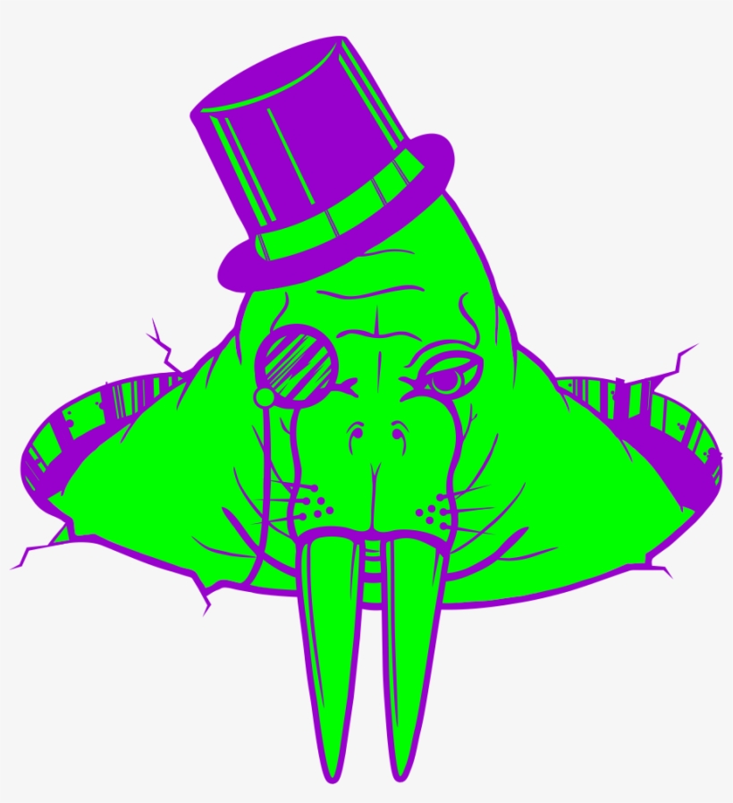 Scroll - Walrus, transparent png download