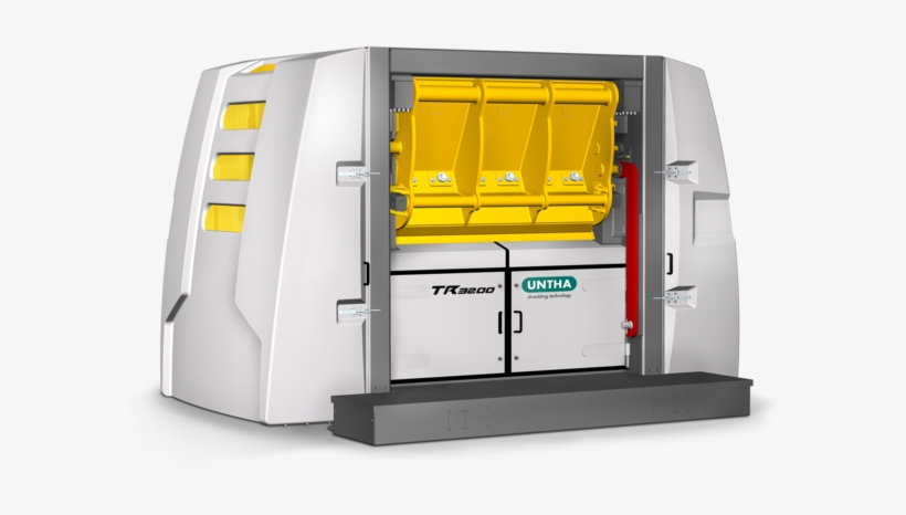 Post Shredder Waste Rdf Srf - Untha Tr 2500, transparent png download