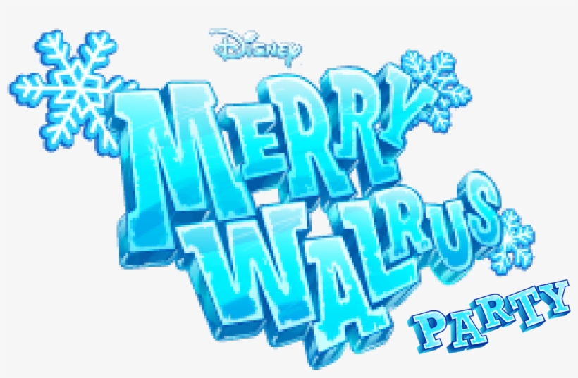 Merry Walrus Party Logo - Club Penguin Merry Walrus, transparent png download