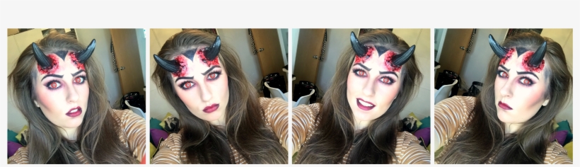 This Weeks Video Is A Devil Makeup I Wanted To Do Something - Cosmetics, transparent png download