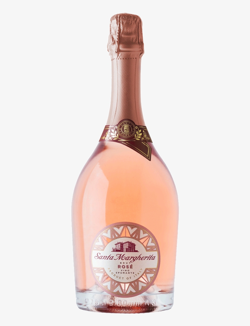 Santa Margherita Spumante Rose, transparent png download