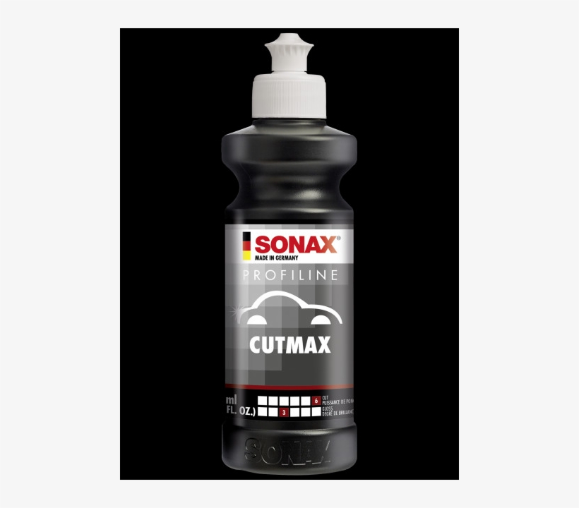 Removes Scratches And Nibs On Repaired Paint Surfaces - Sonax Cutmax Cutting Compound 1000 Ml., transparent png download