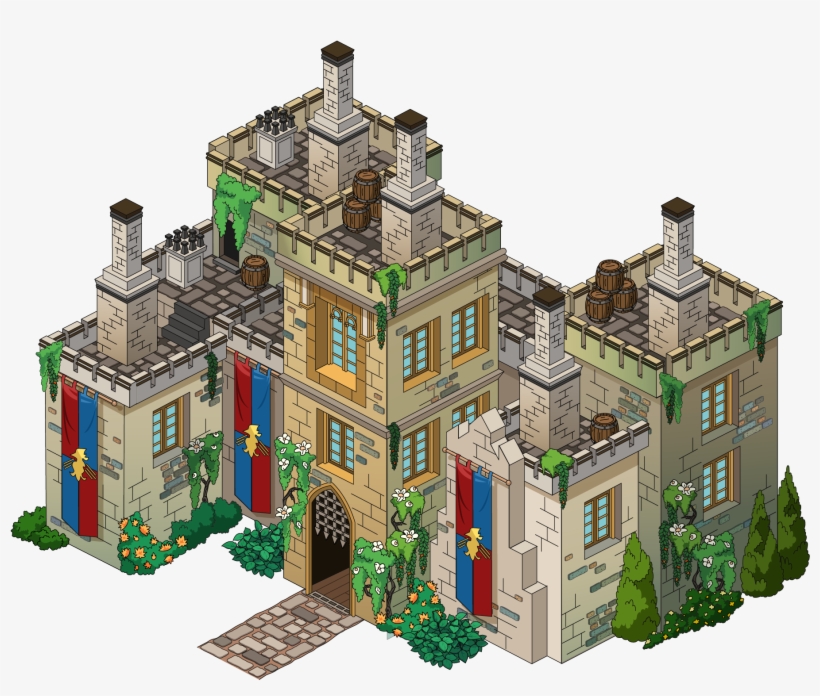 Fg Building Humperdinkcastle - Family Guy Quest For Stuff Castle, transparent png download