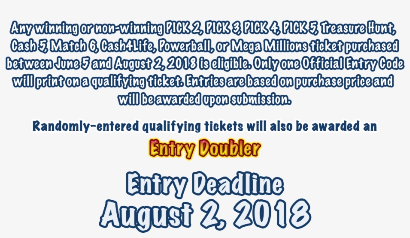 Deadline To Enter August 2, - August 2, transparent png download