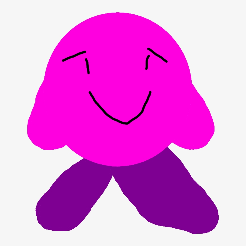 Patrick Star Kirby Edition - Cartoon, transparent png download