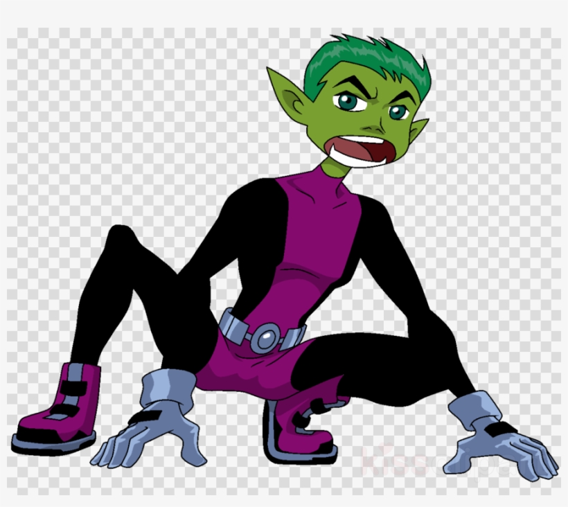 Beast Boy Png Clipart Beast Boy Starfire Raven - Beast Boy Png, transparent png download
