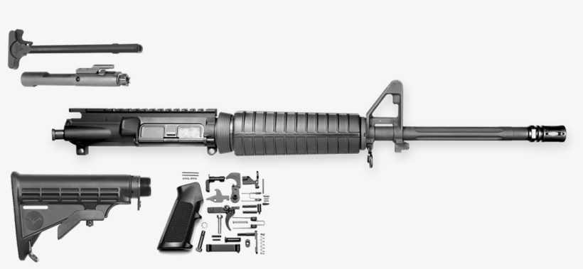 16" Lw Tactical Kit, Hbar, W/ M 4 Feed Ramps W/ A 2 - Del Ton Echo 316h Lite, transparent png download