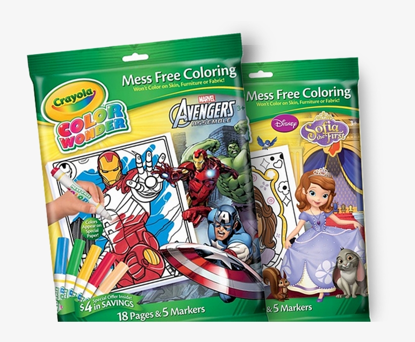 10 Must-have Travel Toys And Games For Family Road - Crayola Sofia The 1st Color Wonder Overwrap Markers, transparent png download