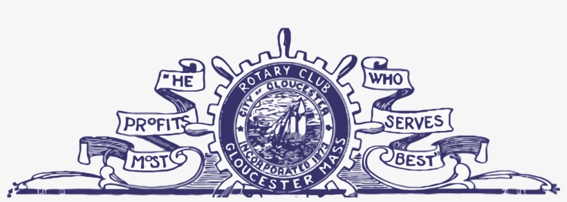 The Rotary Club Of Gloucester Ma - Emblem, transparent png download