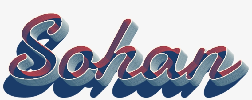 Sunny 3d Letter Png Name - Jackson Name Png, transparent png download