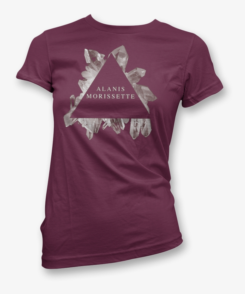 Gem Triangle T-shirt - Alanis Morissette 2018 Tour Shirt, transparent png download