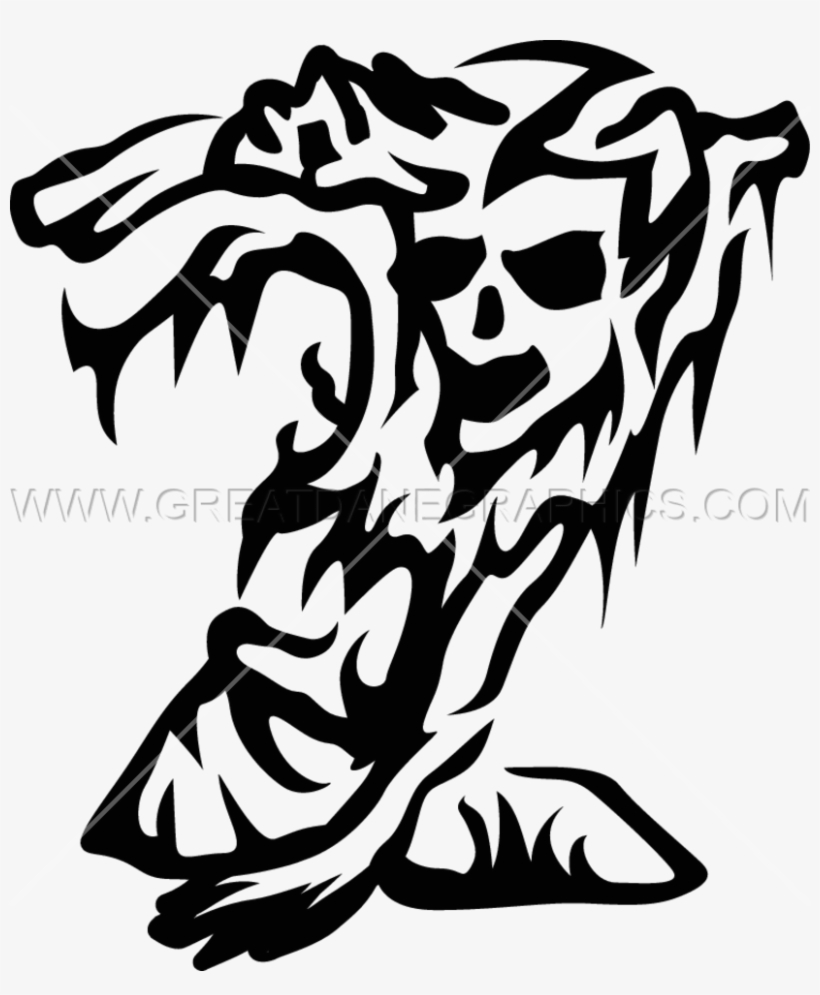 Blank Drawing Grave Clip Free Stock - Production, transparent png download
