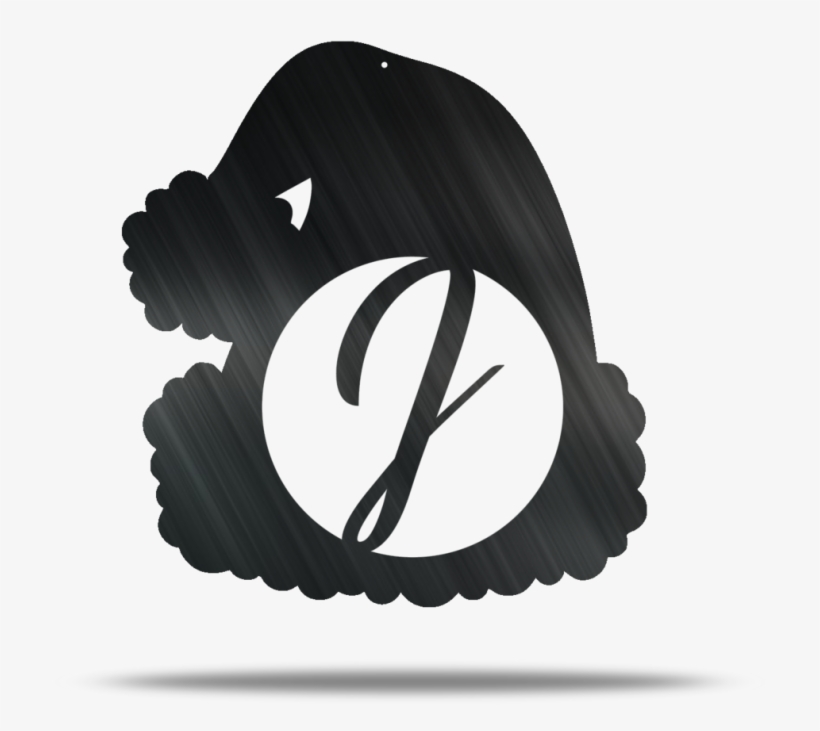 Santa Hat Customizable Steel Wall Art - Lakewood Metal, transparent png download