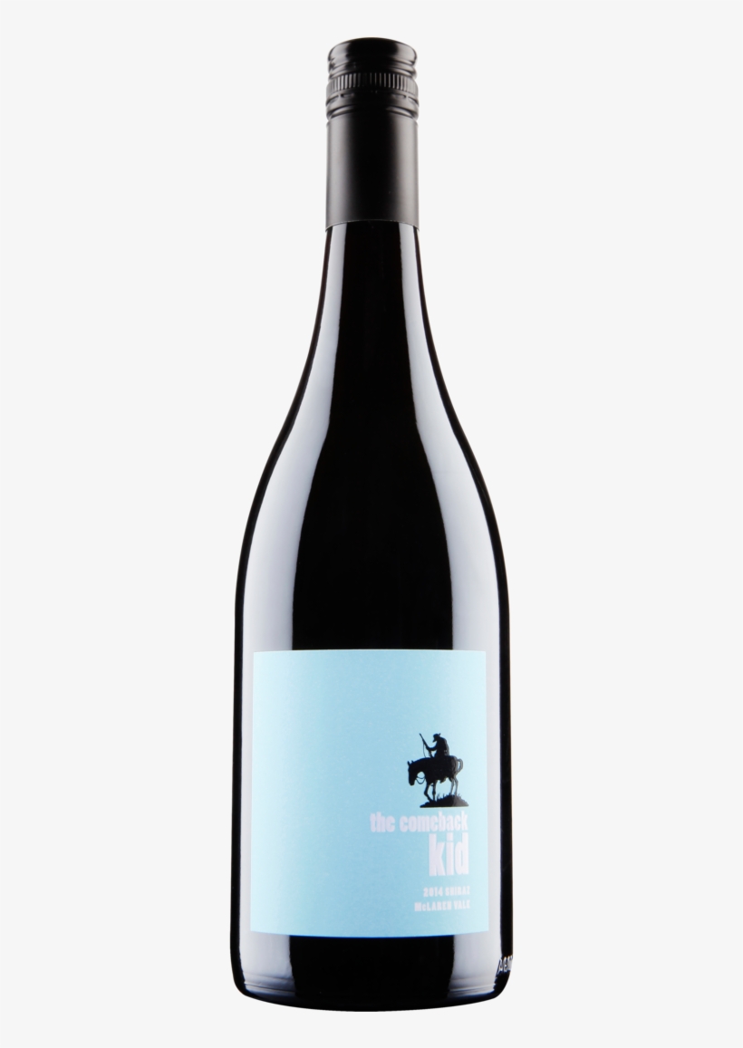 The Comeback Kid Mclaren Vale Shiraz - Glass Bottle, transparent png download