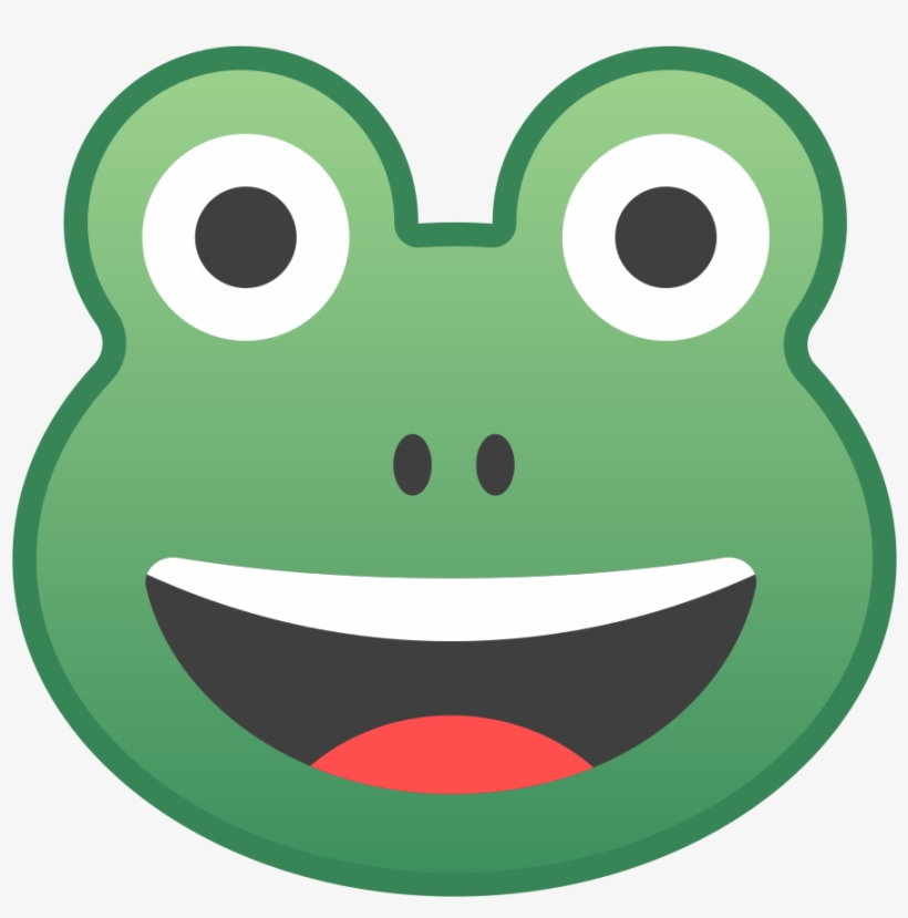 Download Svg Download Png - Google Frog Emoji, transparent png download