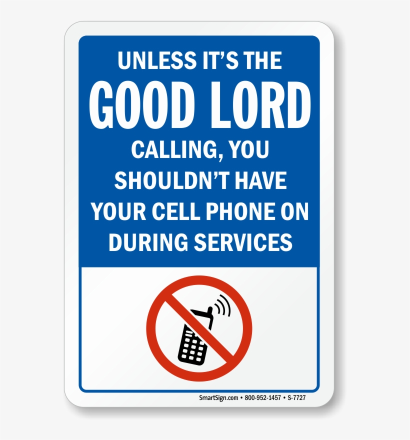 No Phones In Church, transparent png download