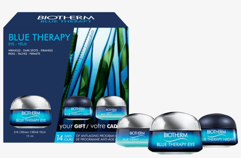 Blue Therapy Accelerated Serum Set Set Biotherm, transparent png download