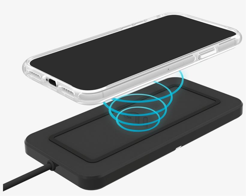 The Power Pad Gives You A Quick And Easy Wireless Charging - Case-mate, transparent png download