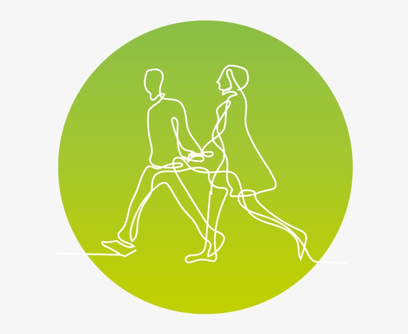 Walks - Silhouette, transparent png download