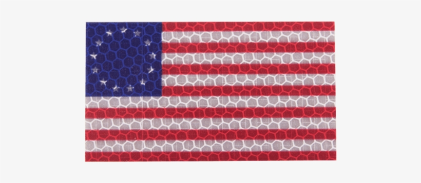 Betsey Ross - Hiviz - Patchpanel - Gator Neck American Flag, transparent png download
