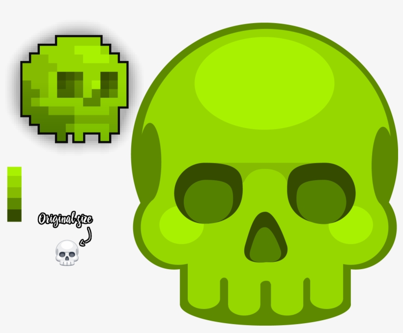 [art]i Drew My Glowing Skull, I Love My Glowing Skull - Skull, transparent png download