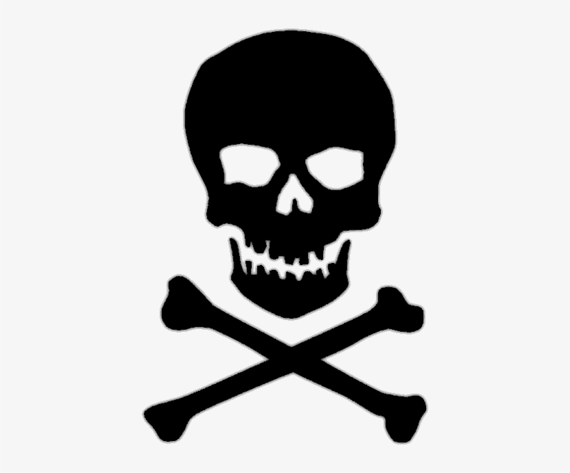 Skull Transparent Png Sticker - Skull N Bones Png, transparent png download