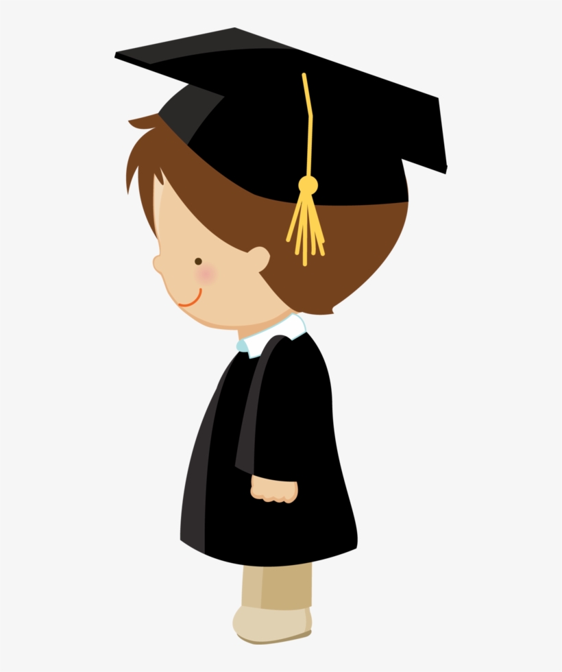 Graduado Escuela Pinterest Clip Art School And - Niño Graduado Animado, transparent png download